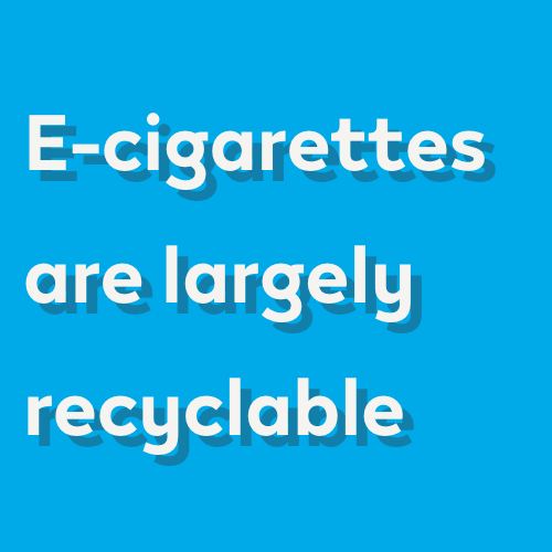 Voiko sähkösavukkeen kierrättää?