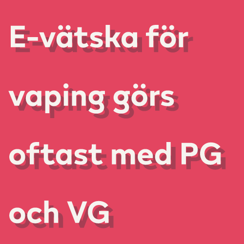 Vad är e-vätska