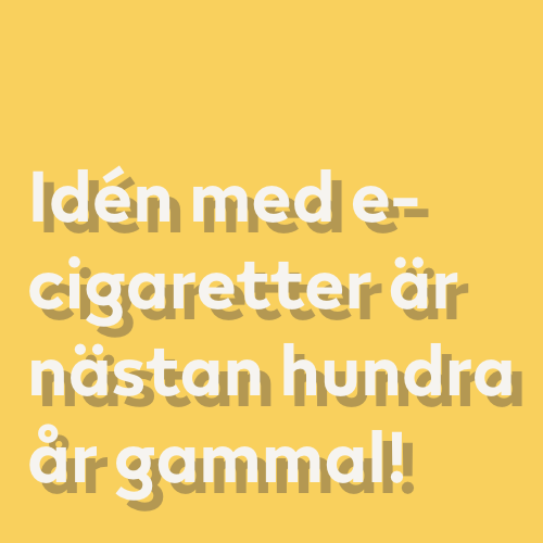 Vem uppfann vaping och när kom den första vapingenheten?
